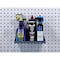 Triton Products 12 In. W x 10 In. D Silver Epoxy Coated LocBoard Steel Shelf with 6 Holes for Garment Hangers 56120-SLV - alternate 4